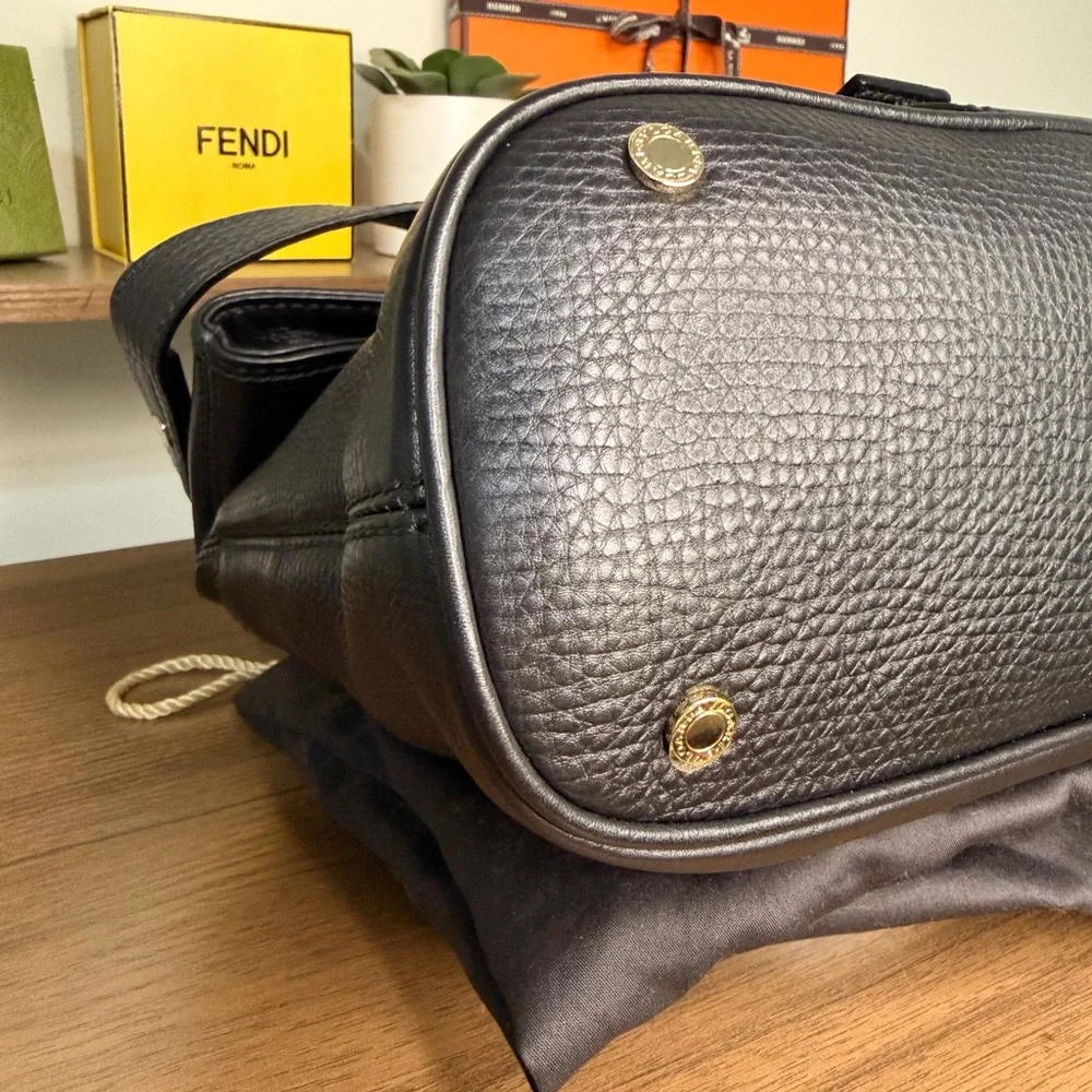Bvlgari Leather Leoni Tote/Crossbody Bag - Picture 9 of 16